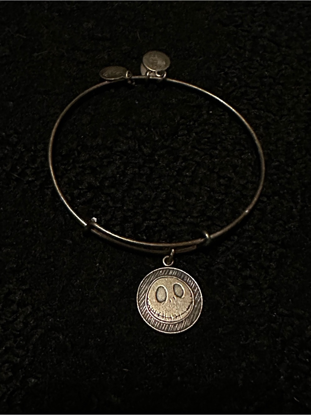 Disney Parks x Alex and Ani Jack Skellington Bangle Bracelet